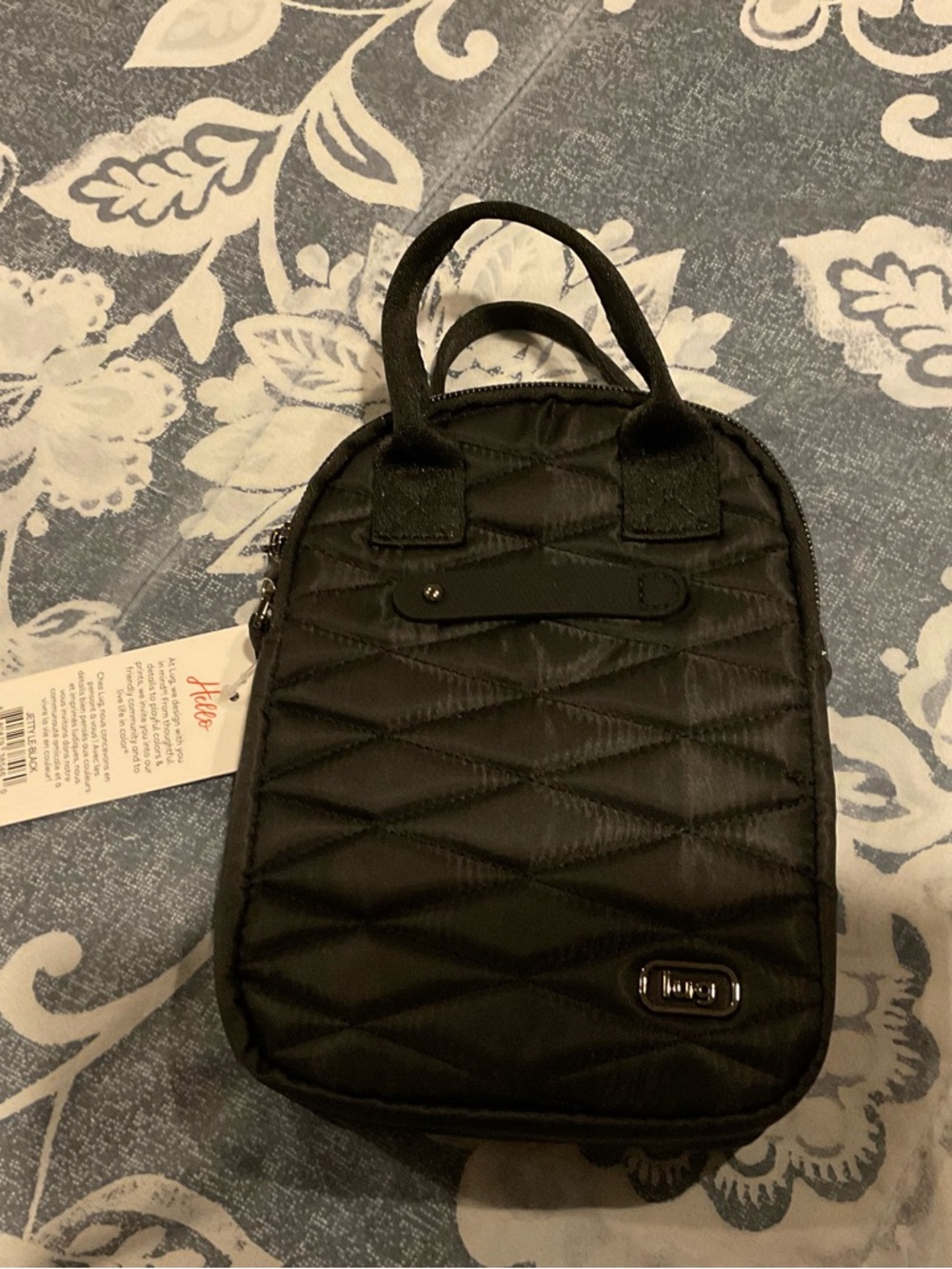 Lug Jetty LE Small Crossbody Bag, Black